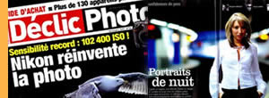 Portraits de nuit - interview dans D&eacute;clic photo n&deg;55
