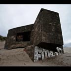 Bunker - épave de béton #3 (photographie architecture)