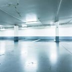 Empty parking lot - Urban and architectural photography
