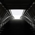 Passerelle L�opold-S�dar-Senghor - vertical - Photographie urbaine et architecture