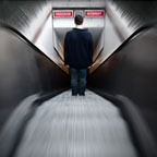 Descente interdite - Photographie conceptuelle