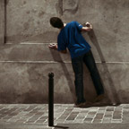 Le voyeur (un peu con...) - Photographie conceptuelle