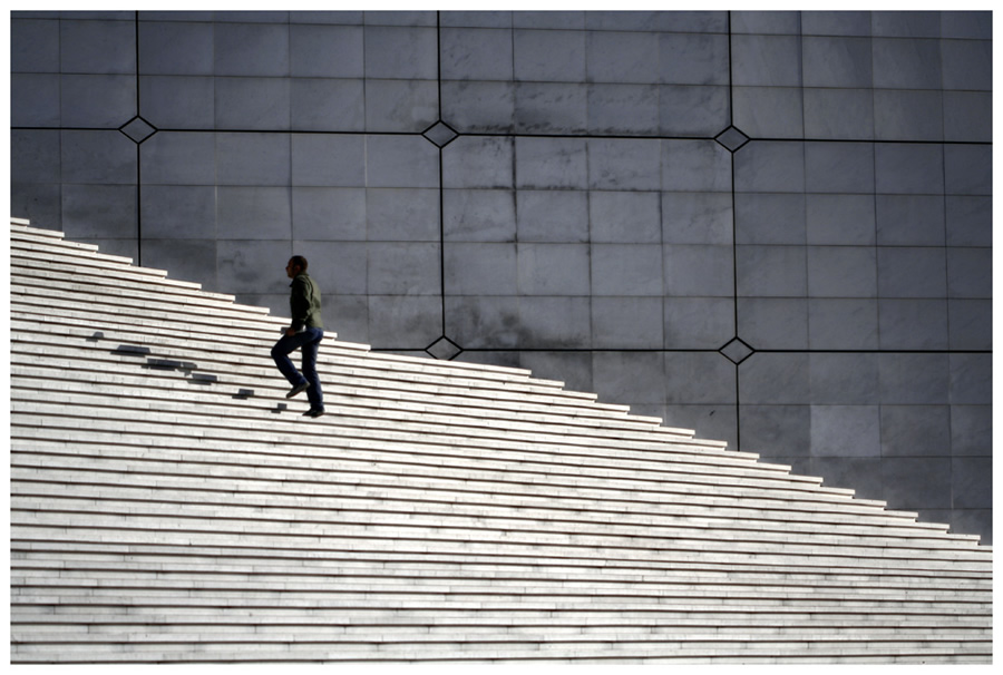 One man land - Photographie conceptuelle