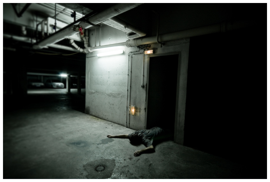 Sc�ne de crime - Conceptual photography