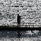 The last man in water - Photographie ombre et lumi�re