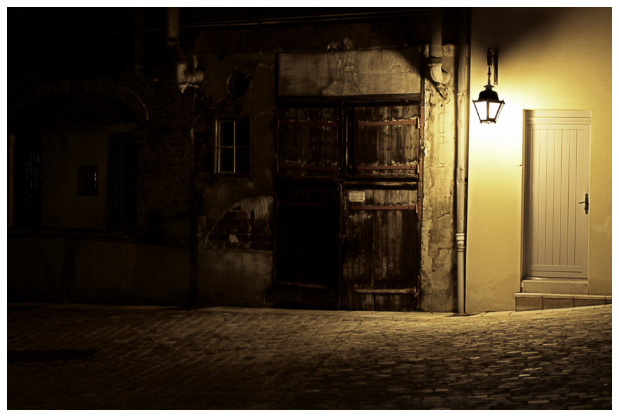 Fronti�re - Photographie de nuit