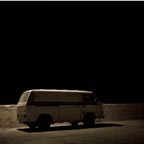 The mystery machine - Photographie de nuit