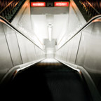 Passage interdit - Photographie de nuit