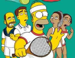 Le tennis ou le pénis ? façon Homer Simpson !