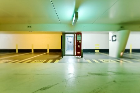 Colored exit - photographie urbaine