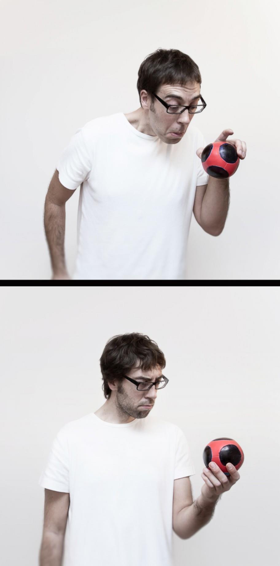 Selfportrait diptych photography - Temporal ellipsis