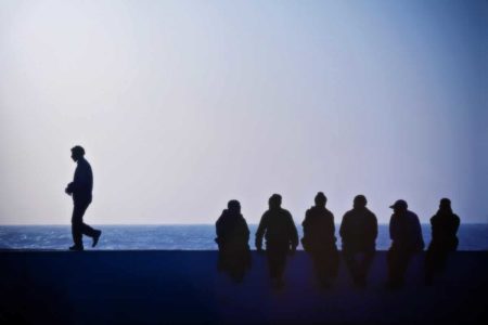 Essaouira - le conseil des ombres - photographie ombre et lumière