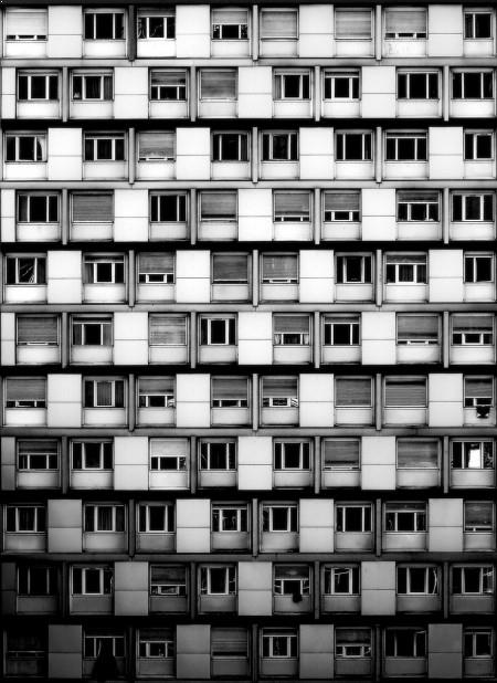 Mise en boîte - blocs de béton - photographie urbaine et architecture
