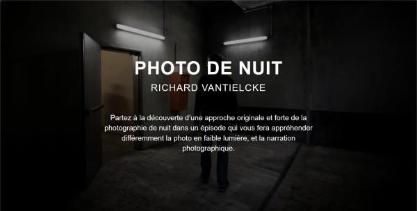 La photo de nuit - Richard Vantielcke - Studio Jiminy