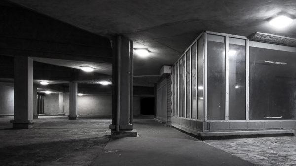 Au milieu de nulle part – Photographie urbaine de nuit Vignette - photographie urbaine de nuit-au - Au milieu de nulle part