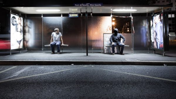 Vignette - Rive droite, rive gauche - photographie conceptuelle de nuit